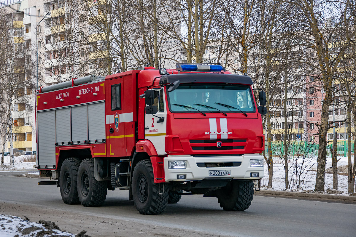 Архангельская область, № Н 200 ТА 29 — КамАЗ-43118-50