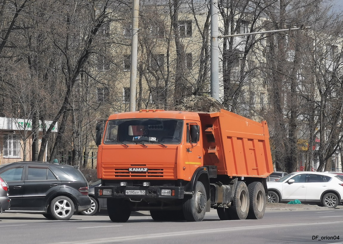 Ростовская область, № В 195 ХУ 161 — КамАЗ-65115 [651150]