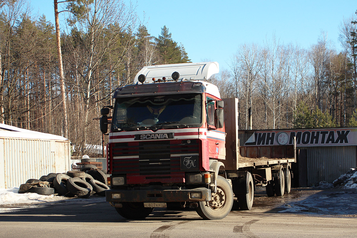 Рязанская область, № С 807 КР 62 — Scania (II) R143M