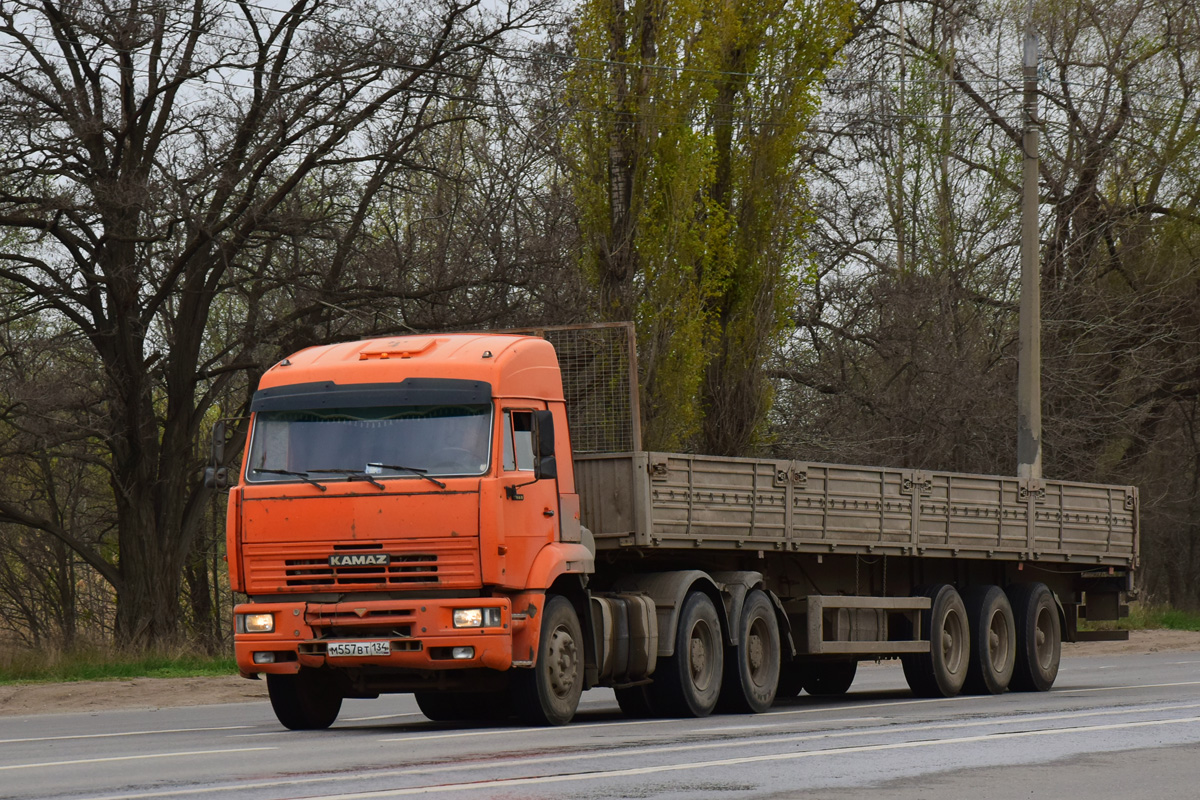 Волгоградская область, № М 557 ВТ 134 — КамАЗ-6460 [646000]