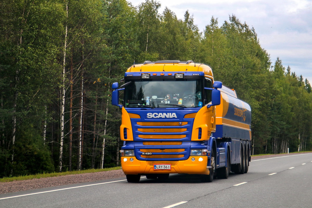 Финляндия, № LRY-361 — Scania ('2009) R420