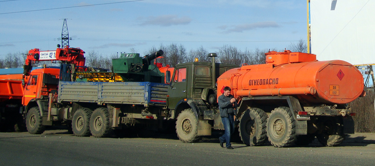 Архангельская область, № К 002 КХ 29 — КамАЗ-43118-13 [43118N]; Архангельская область, № К 800 ТТ 29 — КамАЗ-43101