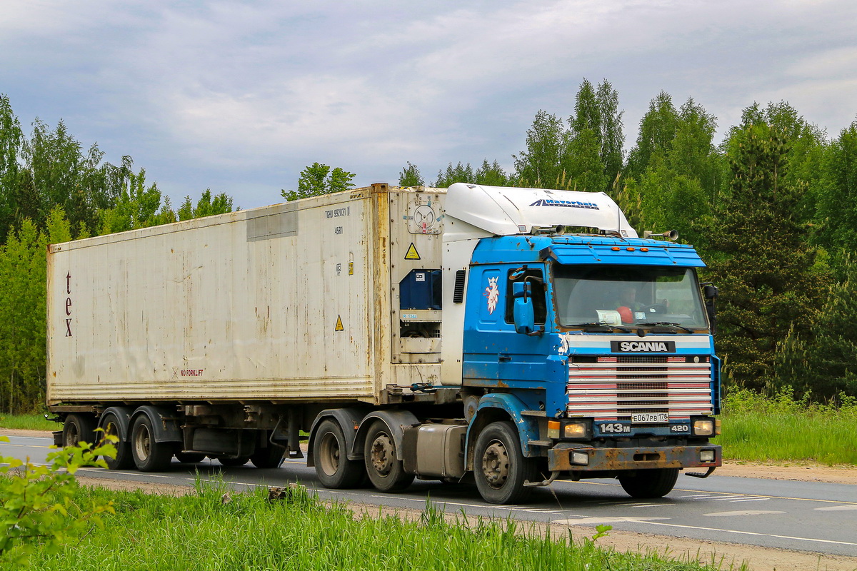 Санкт-Петербург, № Е 067 РВ 178 — Scania (II) R143M