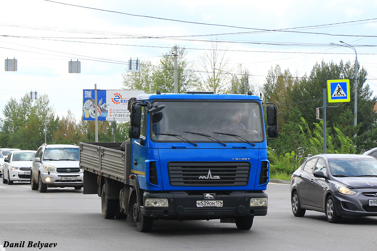 Челябинская область, № Н 539 ОН 174 — МАЗ-4371P2 "Зубрёнок"