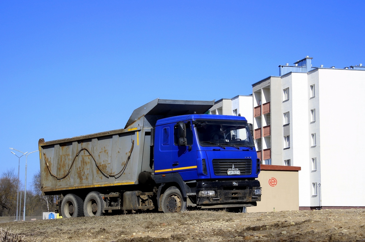 Могилёвская область, № АК 5637-6 — МАЗ-6501 (общая модель)