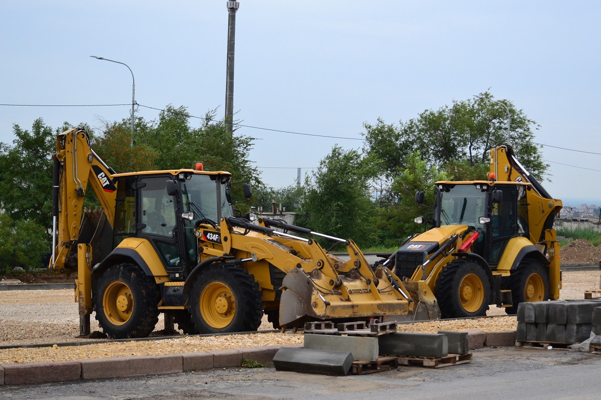 Волгоградская область, № 8895 ЕА 34 — Caterpillar 434; Волгоградская область — Разные фотографии (Спецтехника)