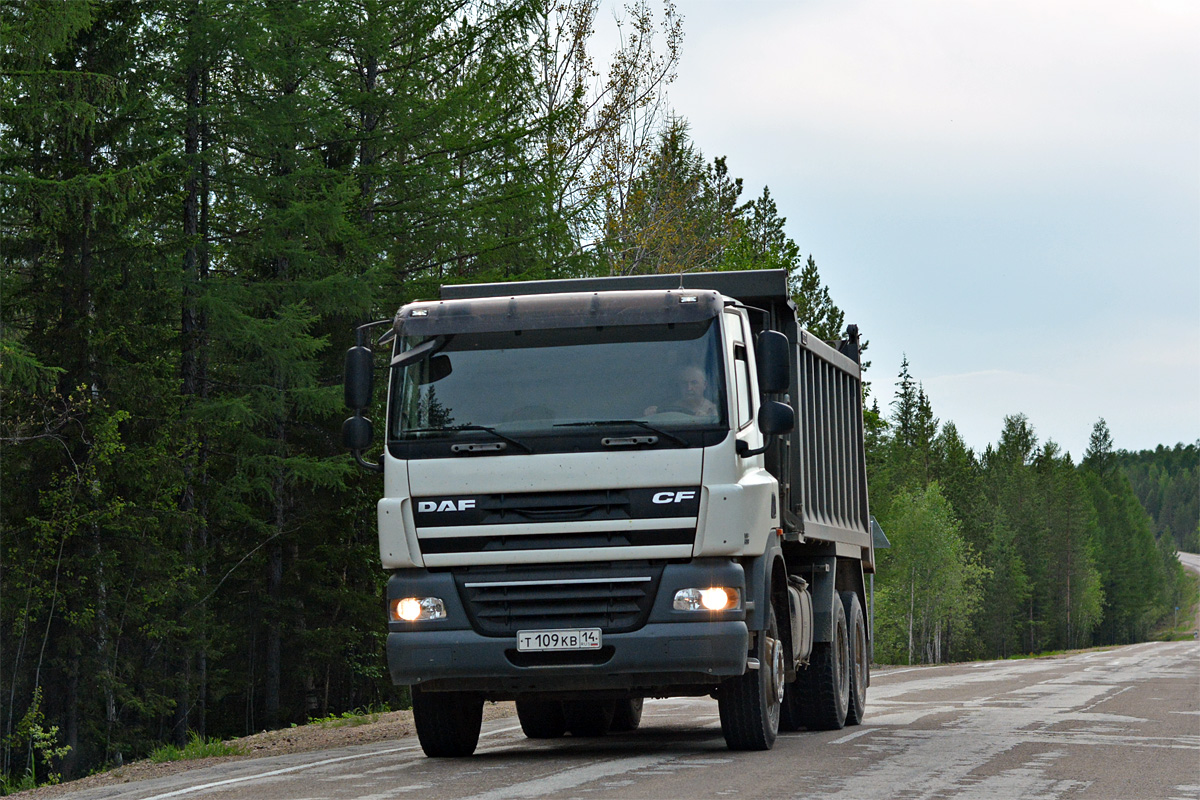 Саха (Якутия), № Т 109 КВ 14 — DAF CF85 FAT