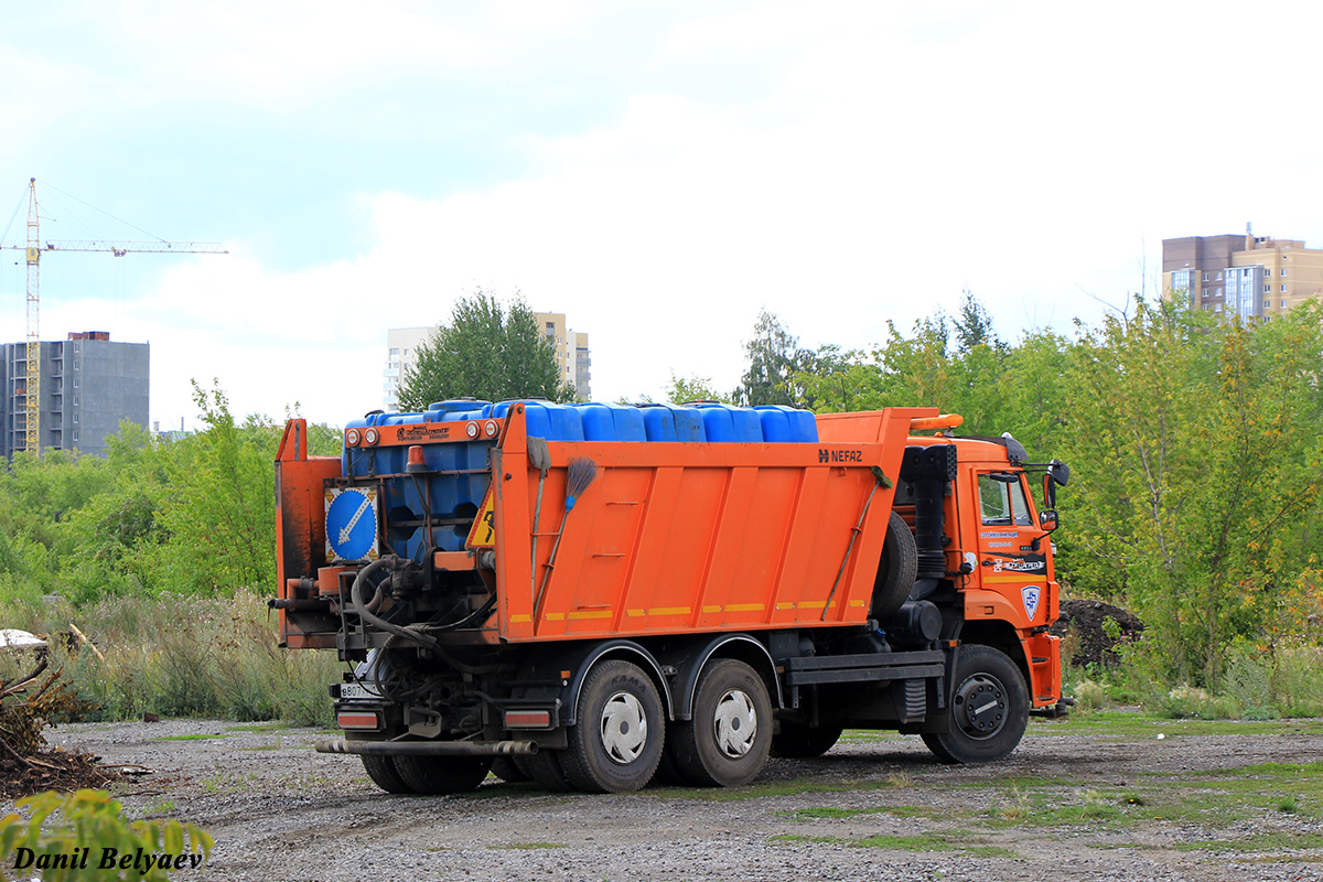 Челябинская область, № В 807 УР 174 — КамАЗ-6520 (общая модель)