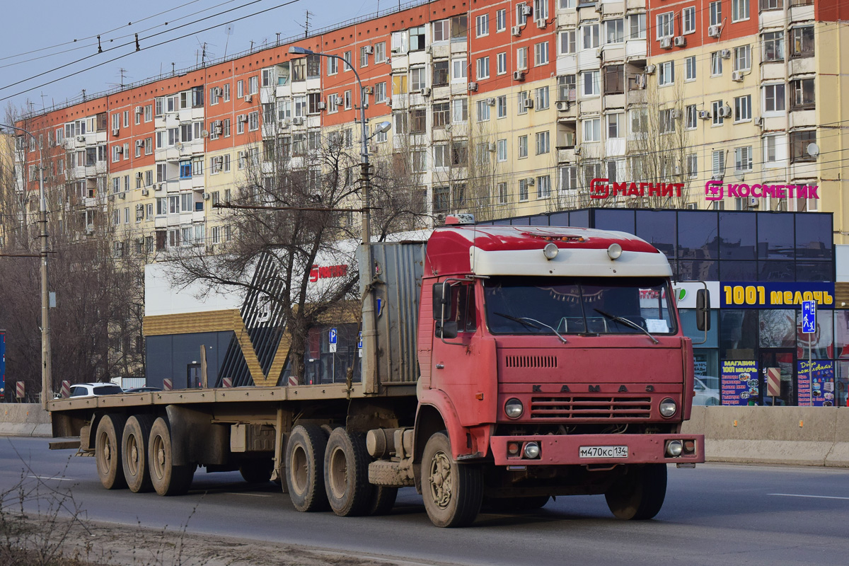 Волгоградская область, № М 470 КС 134 — КамАЗ-5410