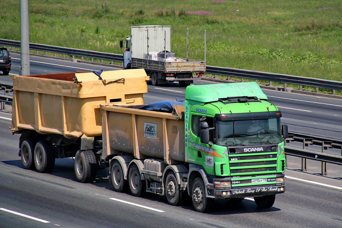 Санкт-Петербург, № А 015 ЕР 178 — Scania ('1996, общая модель)