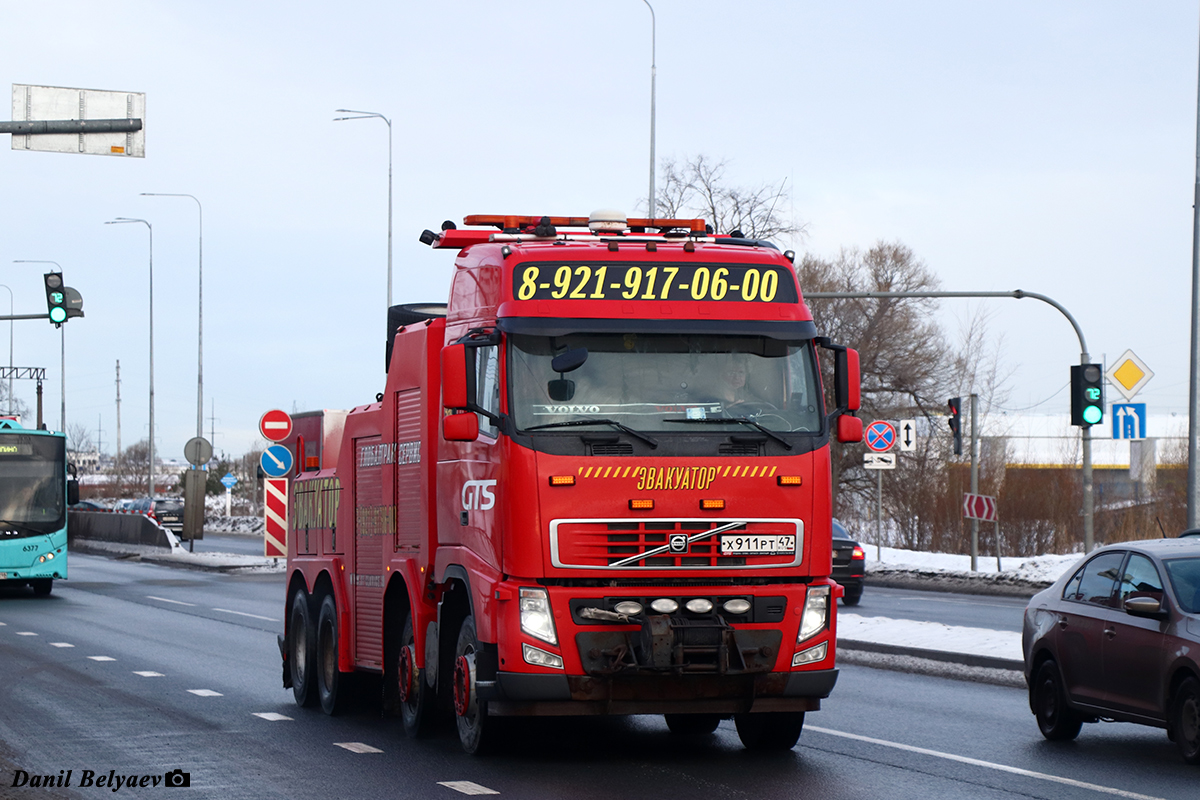 Ленинградская область, № Х 911 РТ 47 — Volvo ('2008) FH.520