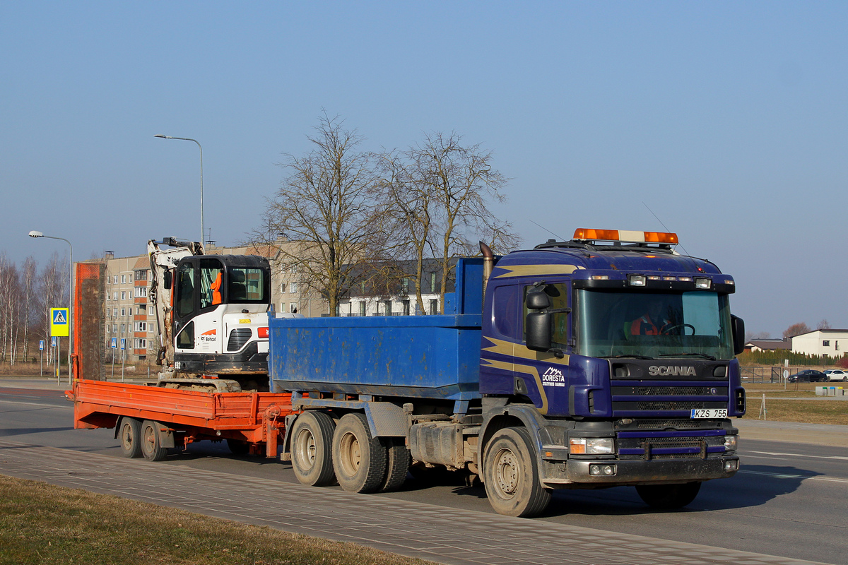 Литва, № KZS 755 — Scania ('1996) P124G