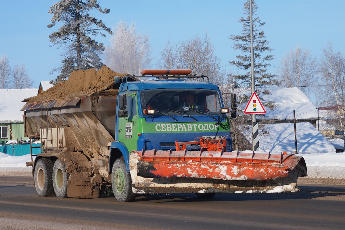 Ханты-Мансийский автоном.округ, № С 916 АВ 186 — КамАЗ-65115-62