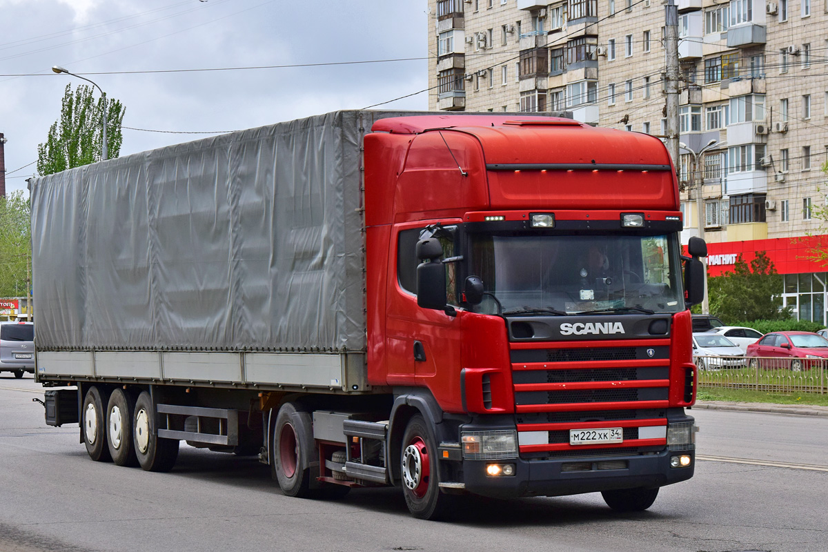 Волгоградская область, № М 222 ХК 34 — Scania ('1996) P380