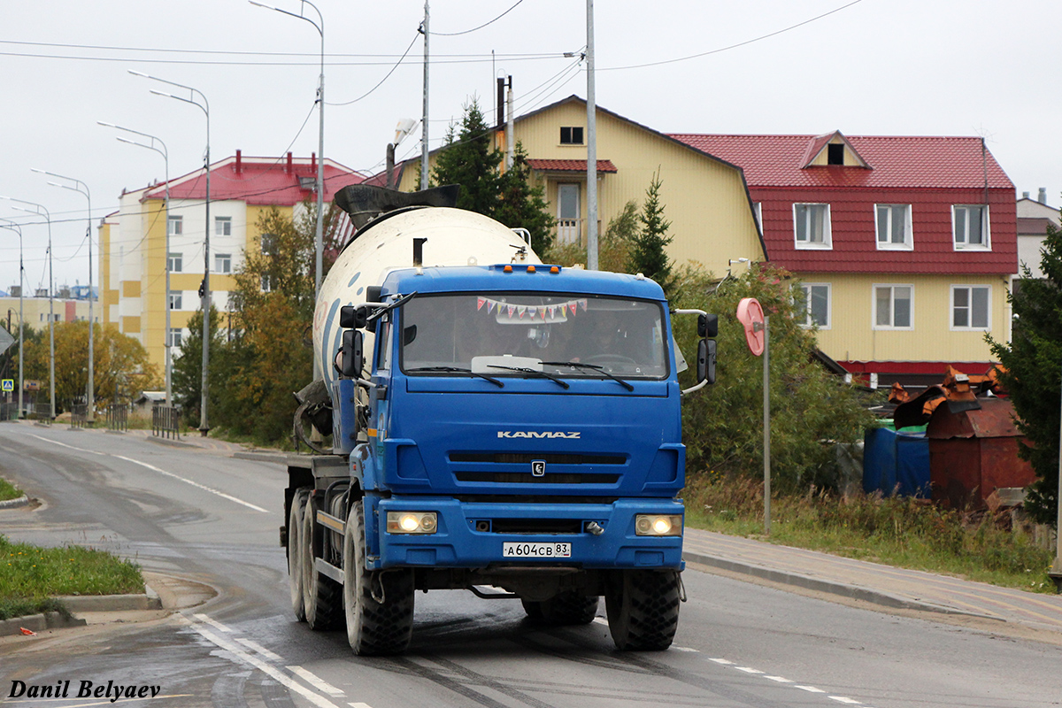 Ненецкий автономный округ, № А 604 СВ 83 — КамАЗ-43118-42