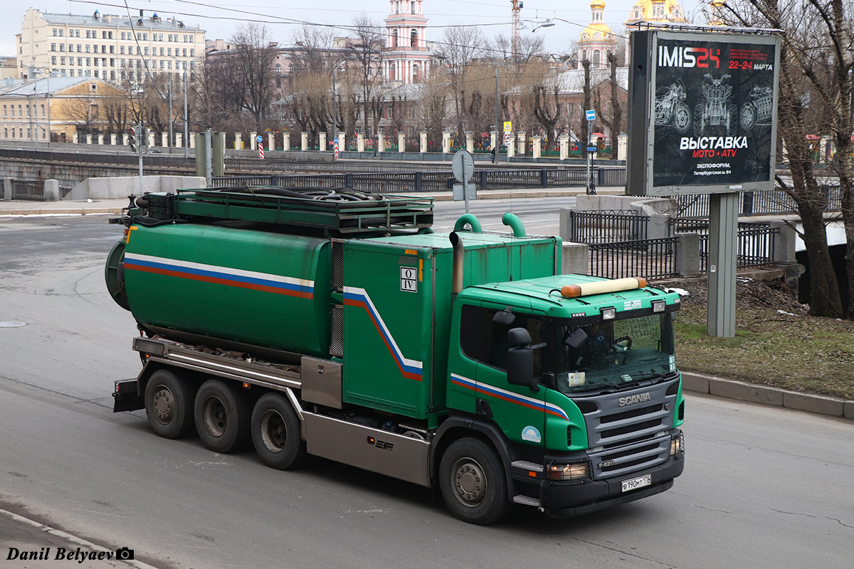 Санкт-Петербург, № В 190 МТ 178 — Scania ('2011) P420