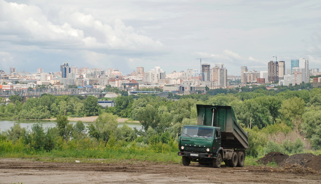 Новосибирская область, № С 344 КЕ 154 — КамАЗ-5511