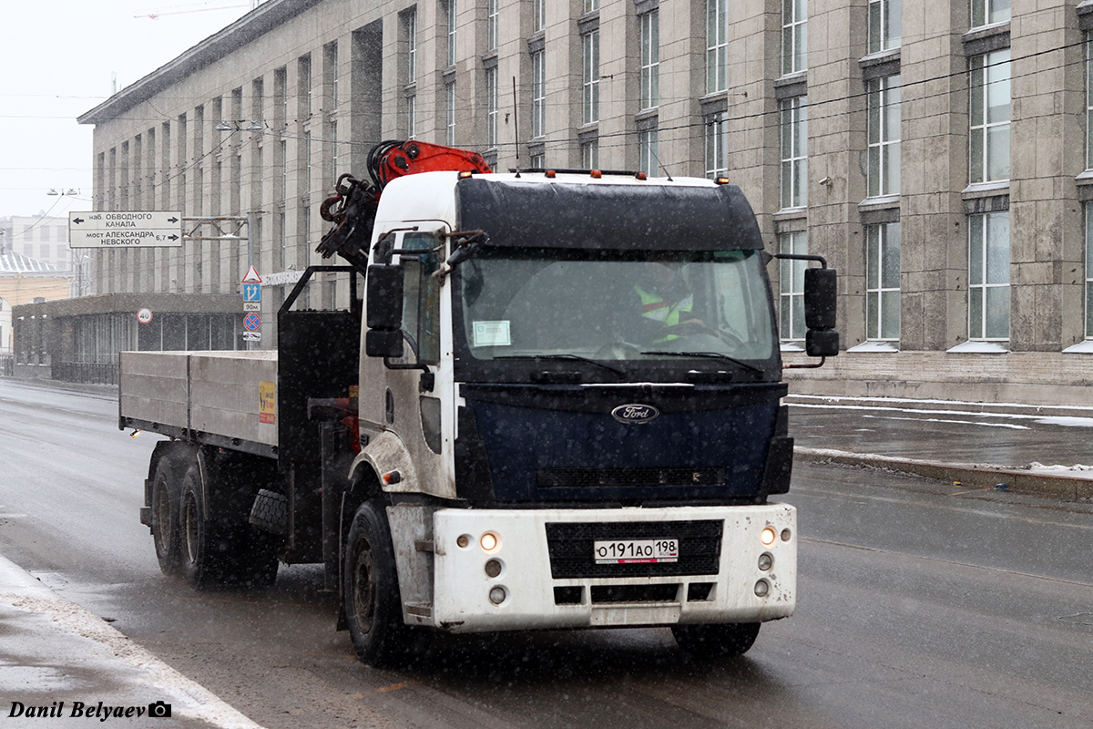 Санкт-Петербург, № О 191 АО 198 — Ford Cargo ('2003) 2524