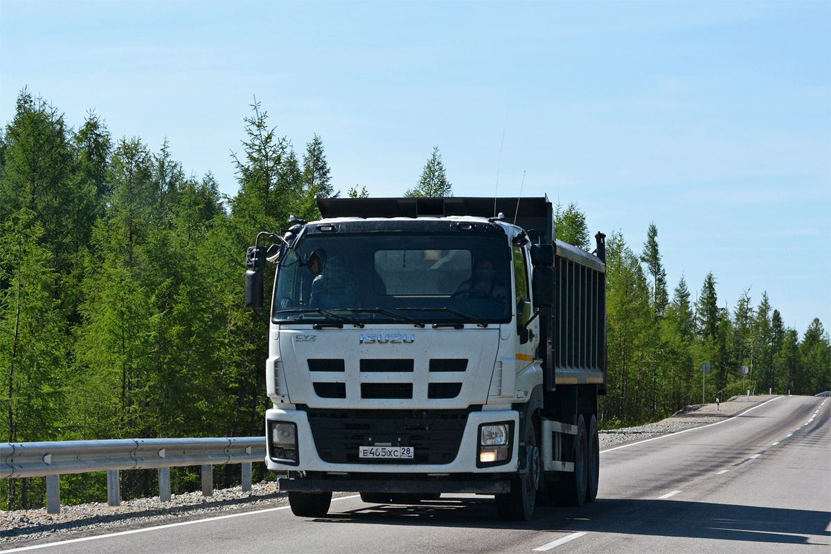 Амурская область, № Е 465 ХС 28 — Isuzu Giga CYZ