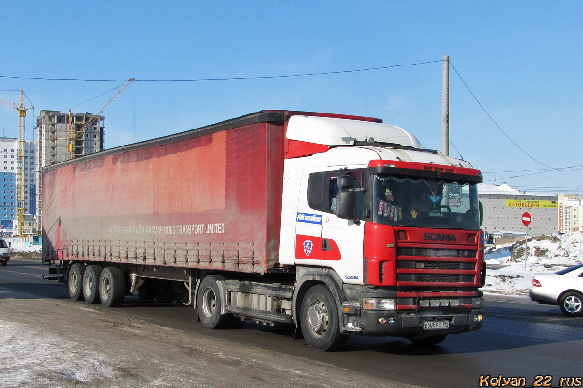 Новосибирская область, № В 508 РО 154 — Scania ('1996) R124G