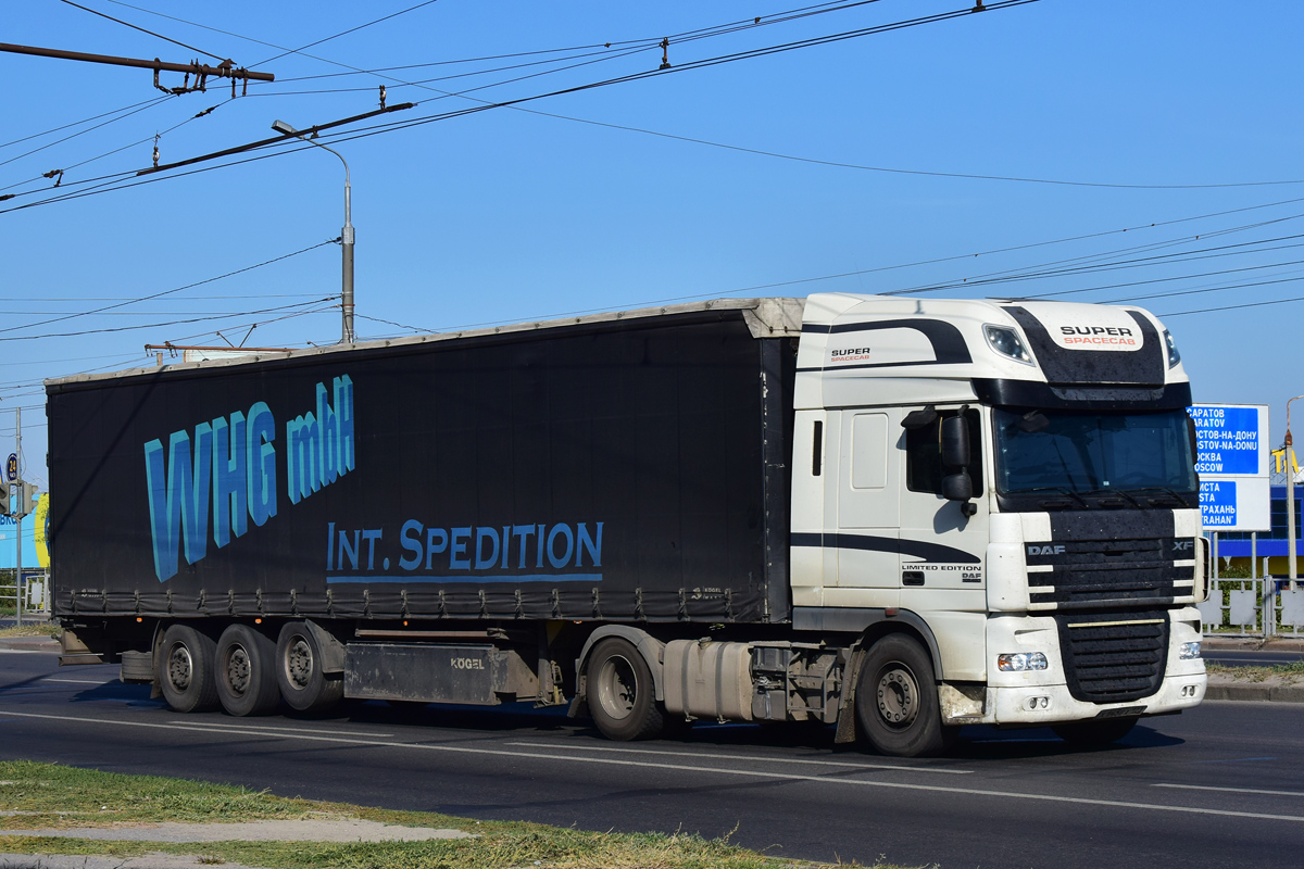 Кабардино-Балкария, № Х 145 ЕА 123 — DAF XF105 FT