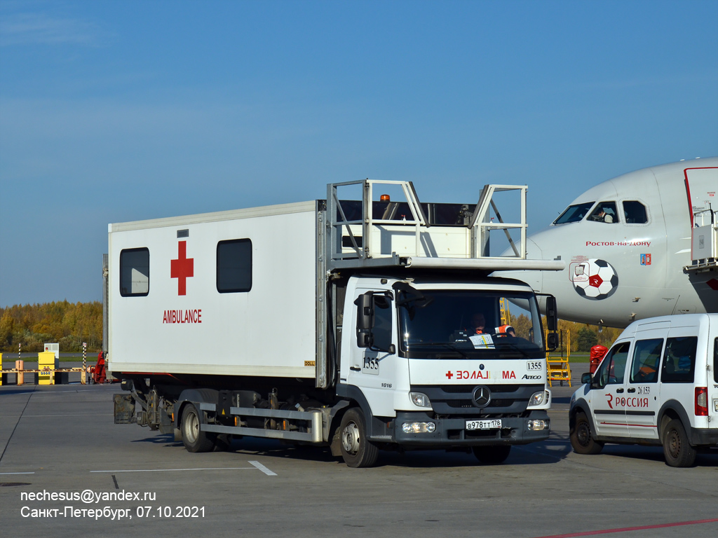 Санкт-Петербург, № 1355 — Mercedes-Benz Atego 1016