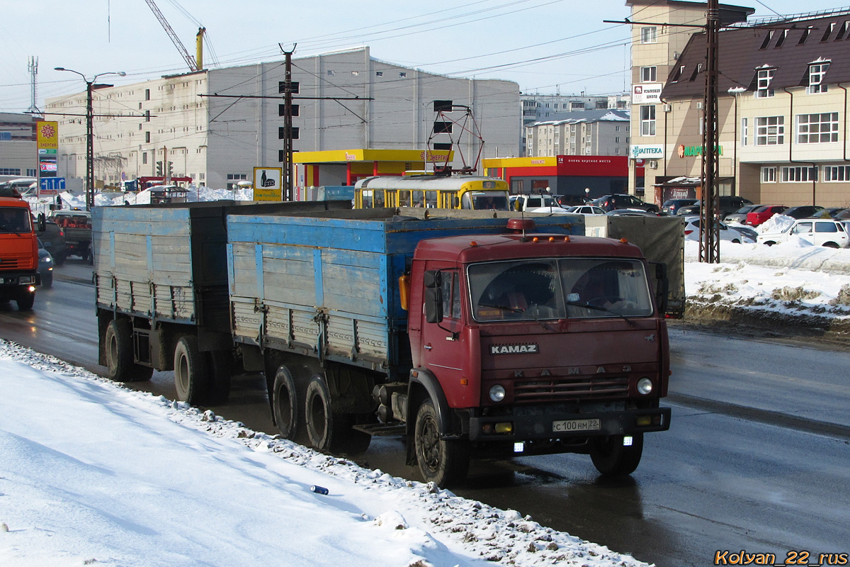 Алтайский край, № С 100 НМ 22 — КамАЗ-53212