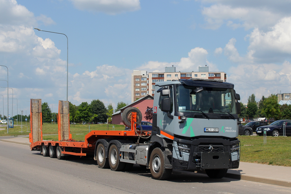 Литва, № MLI 201 — Renault (общая модель)