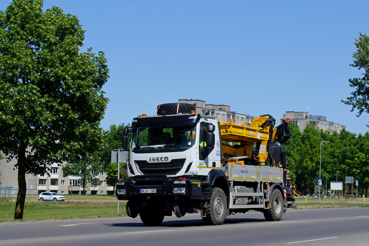 Литва, № MJA 180 — IVECO Trakker ('2013)