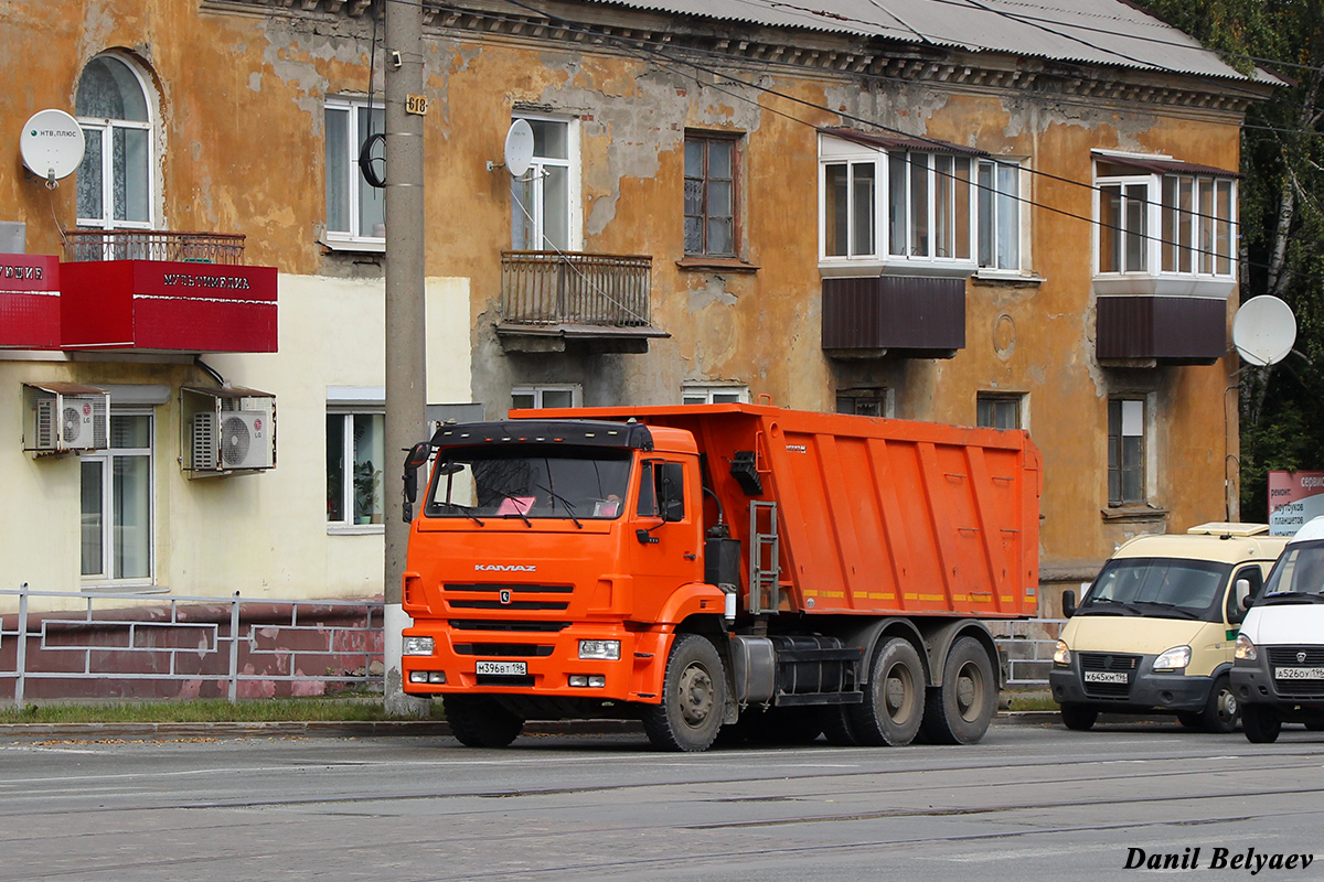 Свердловская область, № М 396 ВТ 196 — КамАЗ-6520-53