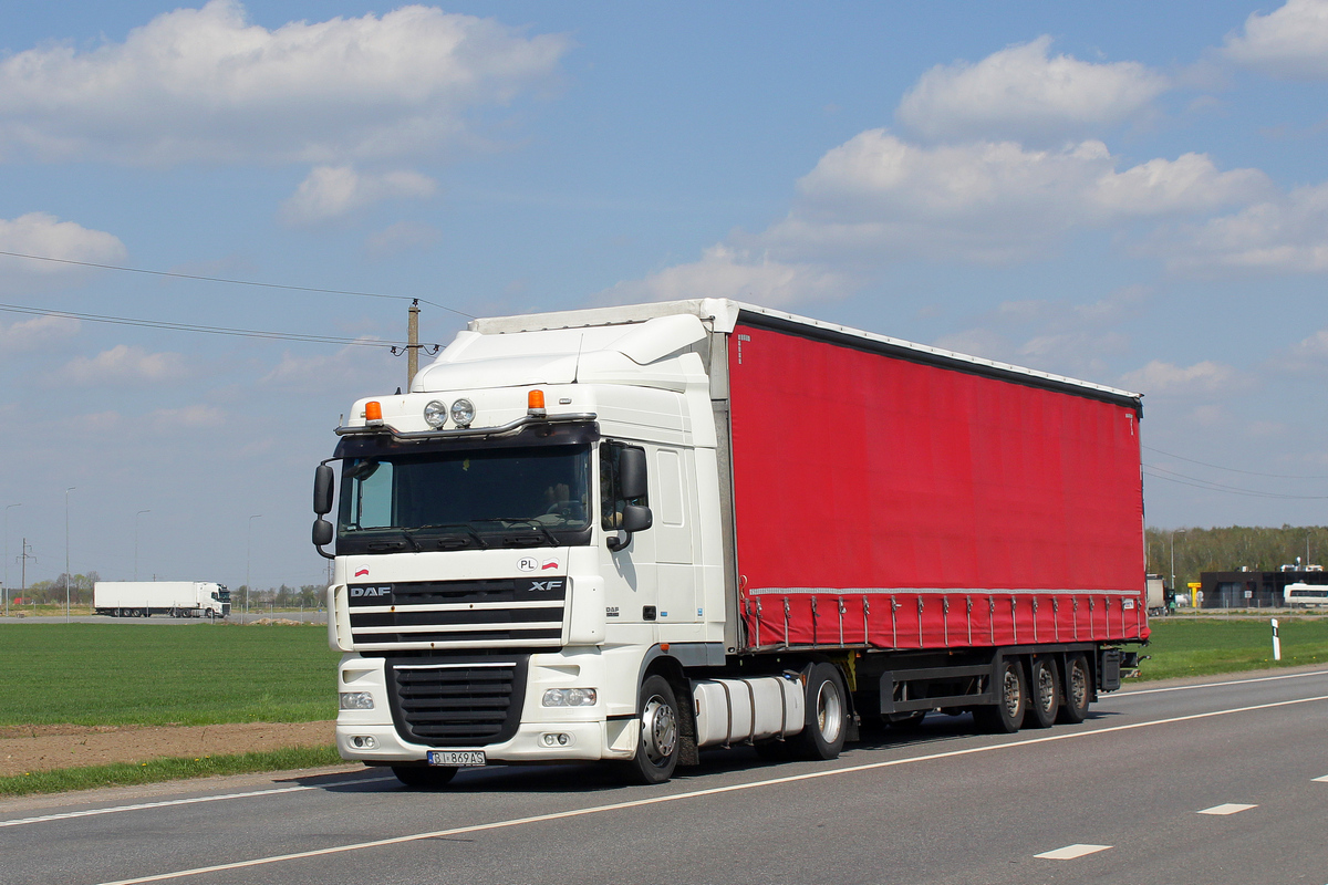 Польша, № BI 869AS — DAF XF105 FT