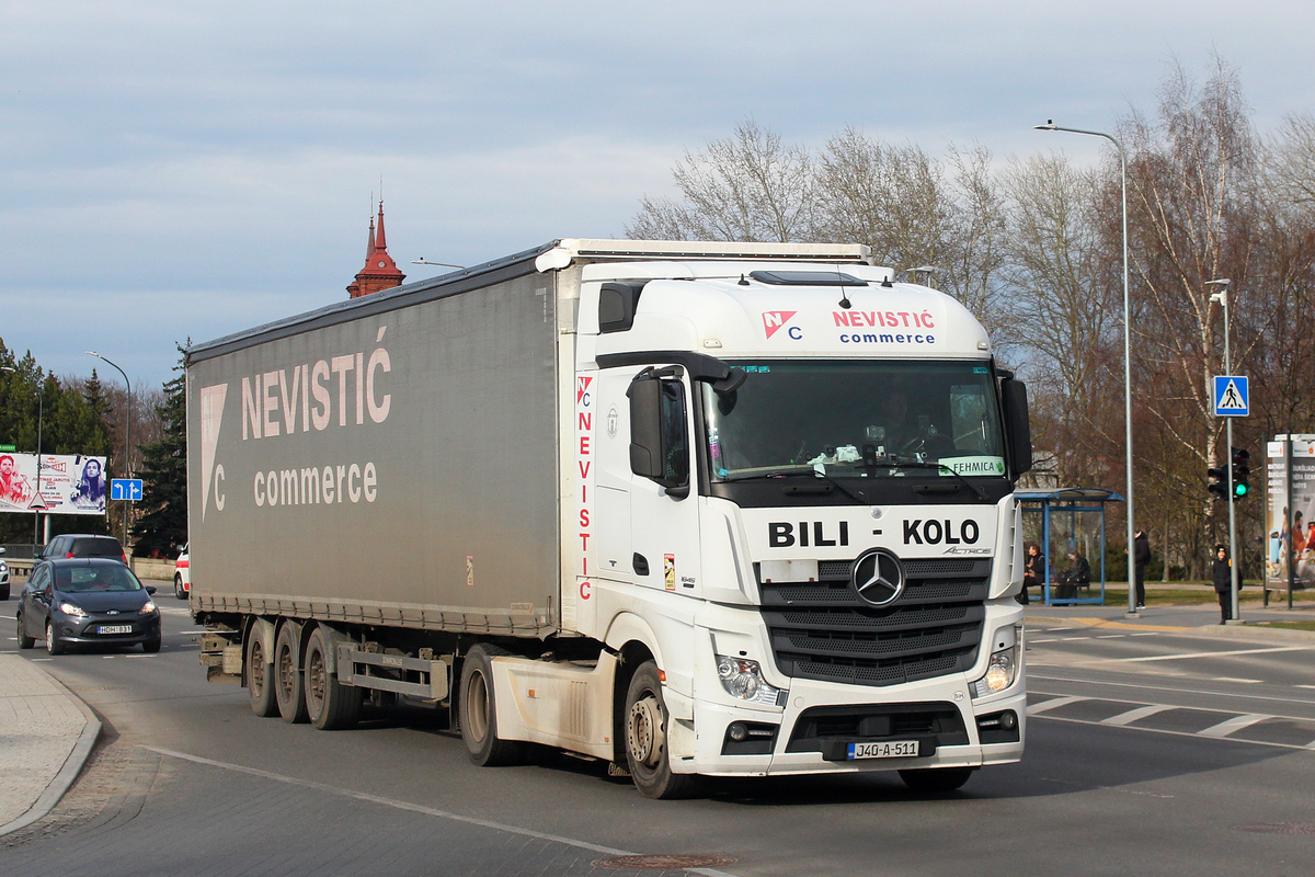 Другие страны, № J40-A-511 — Mercedes-Benz Actros ('2011) 1845