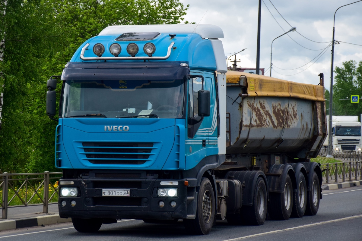 Новгородская область, № С 801 ОО 53 — IVECO Stralis ('2002) 430