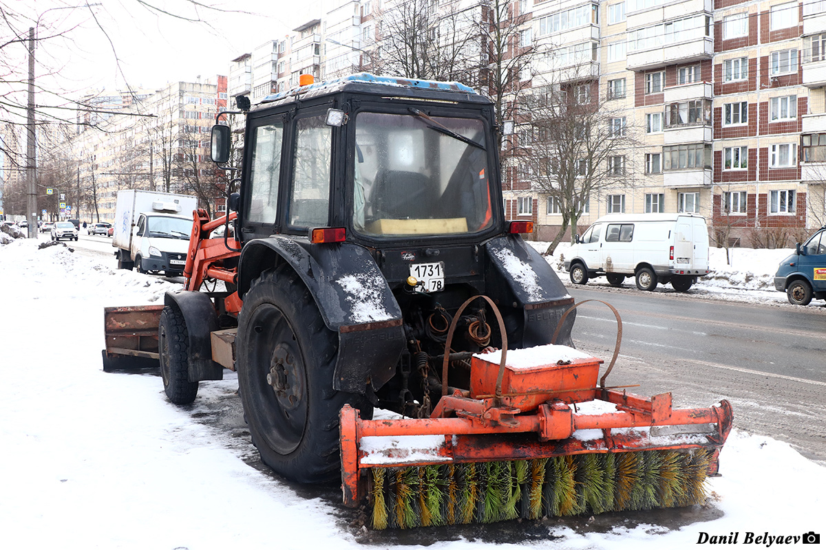 Санкт-Петербург, № 1731 РХ 78 — Беларус-82.1