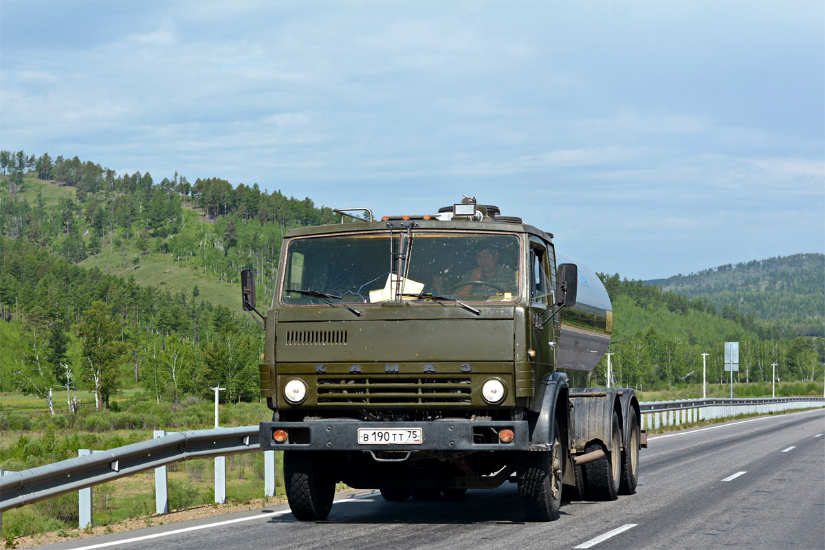 Забайкальский край, № В 190 ТТ 75 — КамАЗ-5320