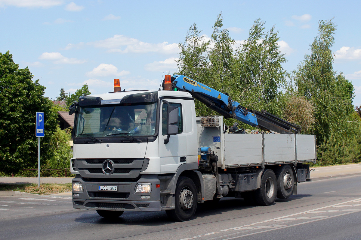 Литва, № LSC 364 — Mercedes-Benz Actros ('2009) 2536