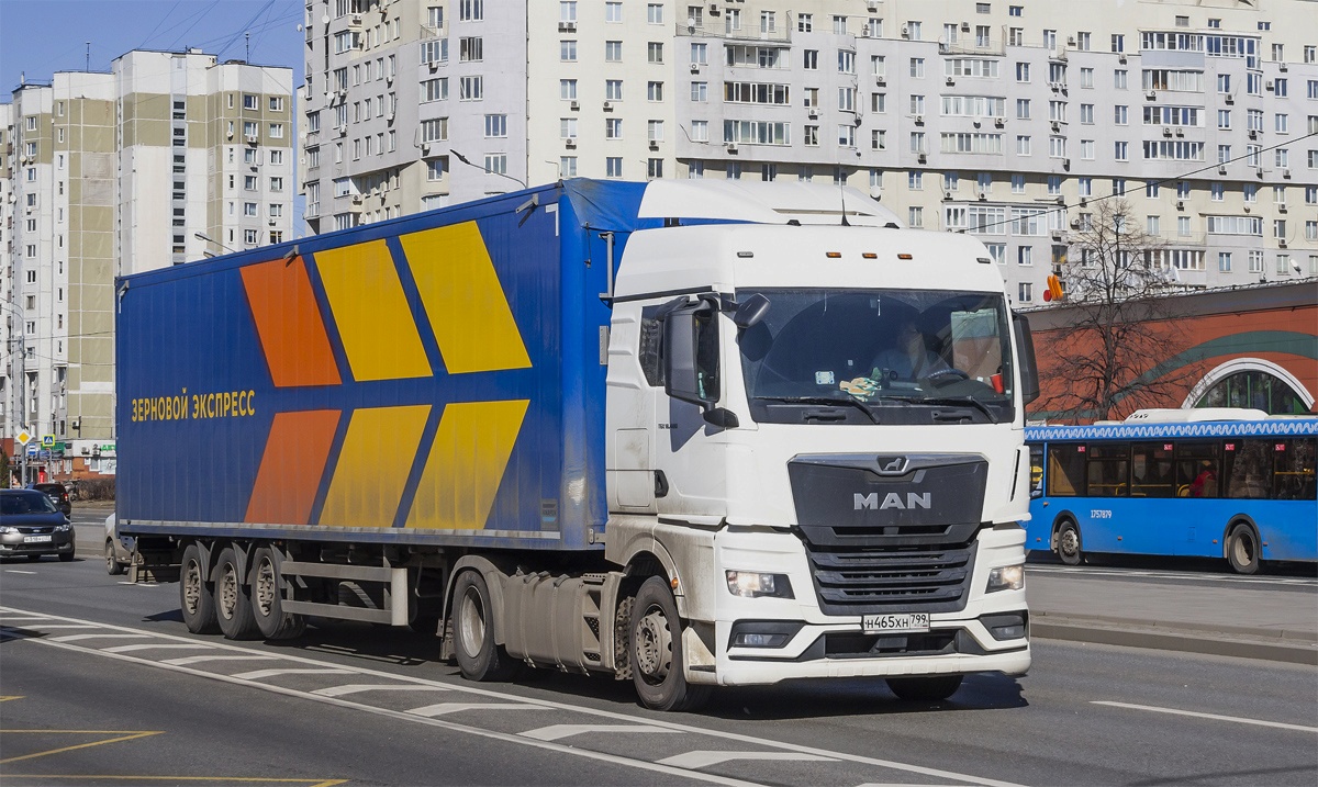 Москва, № Н 465 ХН 799 — MAN TGX ('2020) 18.400