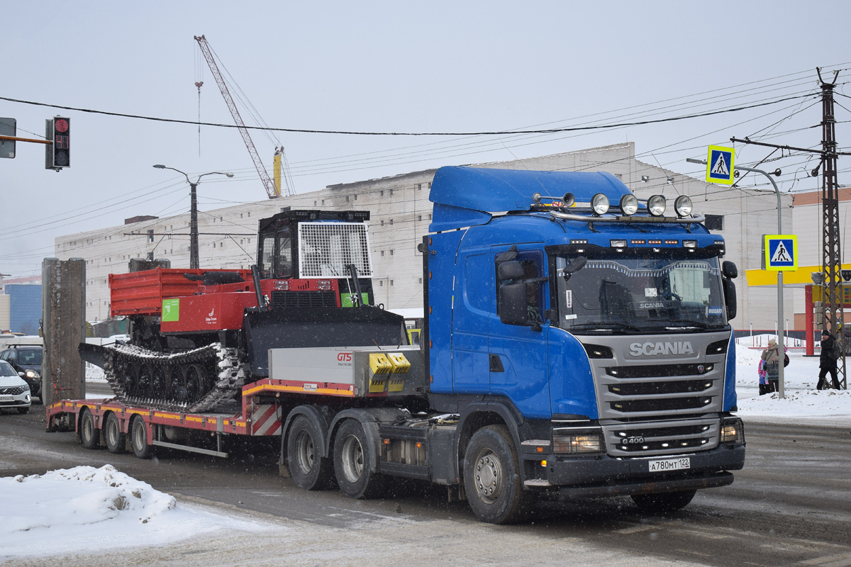 Алтайский край, № А 780 МТ 122 — Scania ('2013) G400; Алтайский край — Новая спецтехника