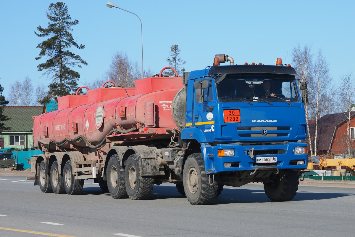 Ханты-Мансийский автоном.округ, № В 625 ВХ 186 — КамАЗ-65225-RG [65225G-R]