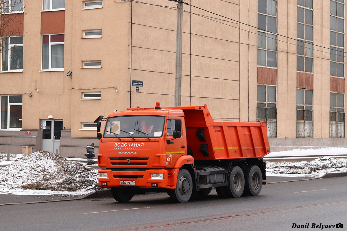 Санкт-Петербург, № Н 961 РА 198 — КамАЗ-65115-A5