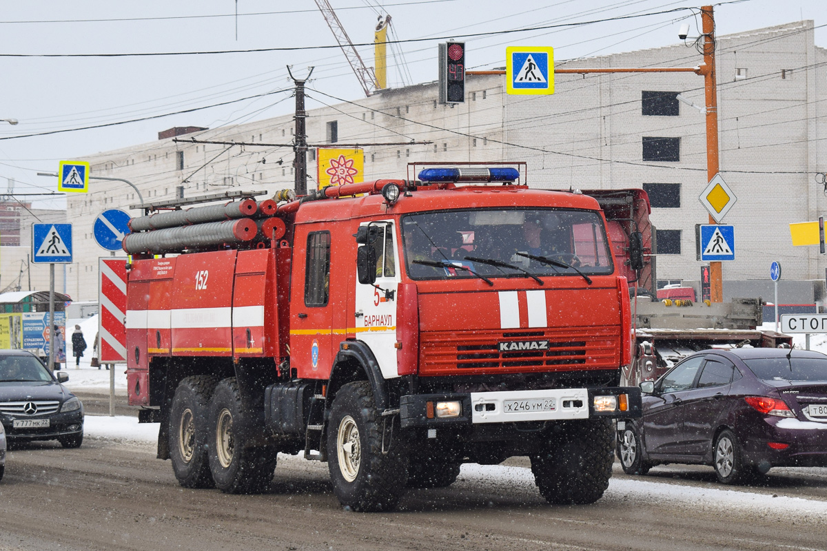 Алтайский край, № 152 — КамАЗ-43118-10 [43118K]