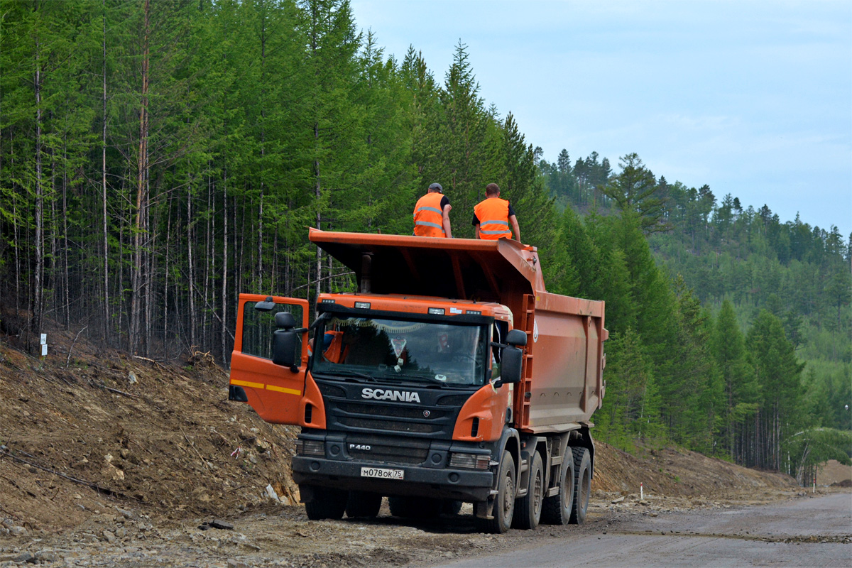 Забайкальский край, № М 078 ОК 75 — Scania ('2011) P440