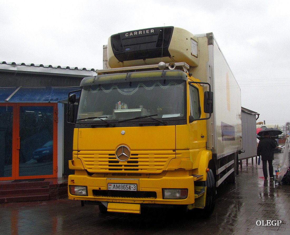 Гомельская область, № АМ 8654-3 — Mercedes-Benz Atego (общ.м)