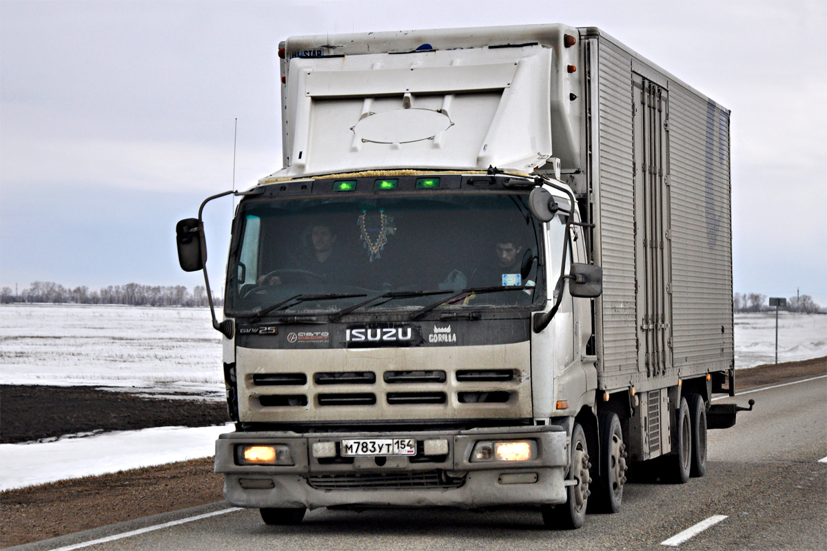 Новосибирская область, № М 783 УТ 154 — Isuzu Giga (общая модель)