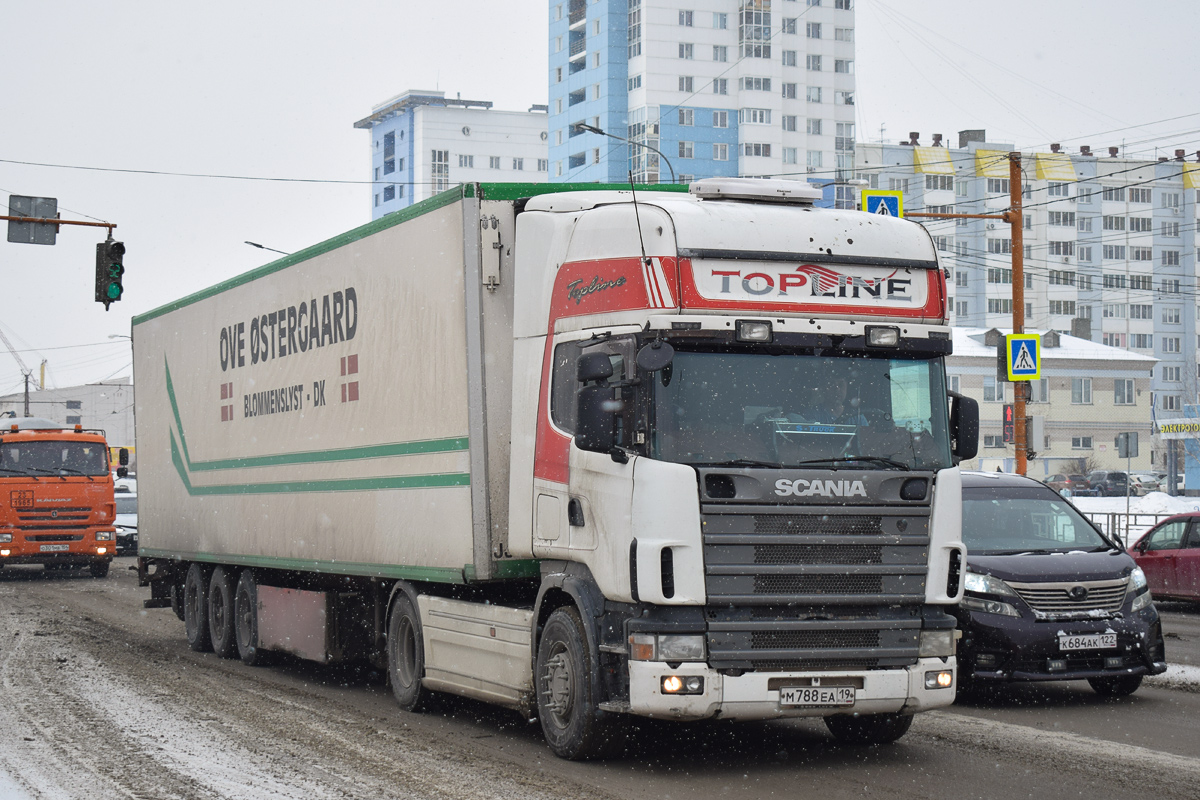 Хакасия, № М 788 ЕА 19 — Scania ('1996) R114L