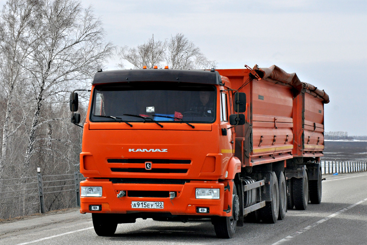 Алтайский край, № А 915 ЕУ 122 — КамАЗ-65115-A5