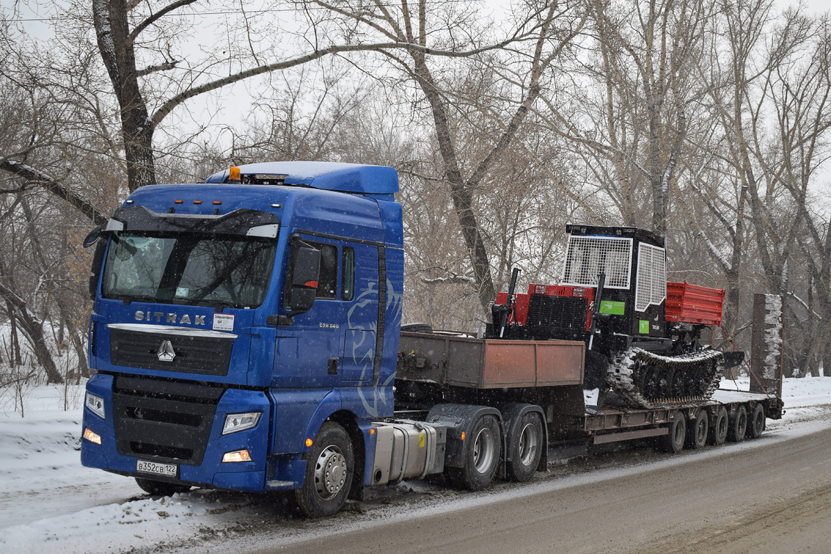 Алтайский край, № В 352 СВ 122 — Sitrak C7H / G7 / C9H (общая); Алтайский край — Новая спецтехника