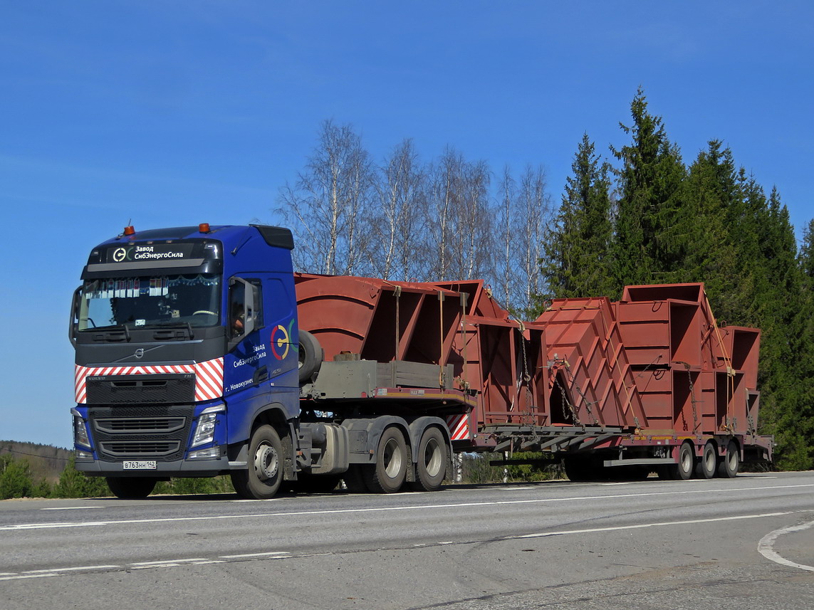 Кемеровская область, № В 763 НН 142 — Volvo ('2012) FH.420 [X9P]