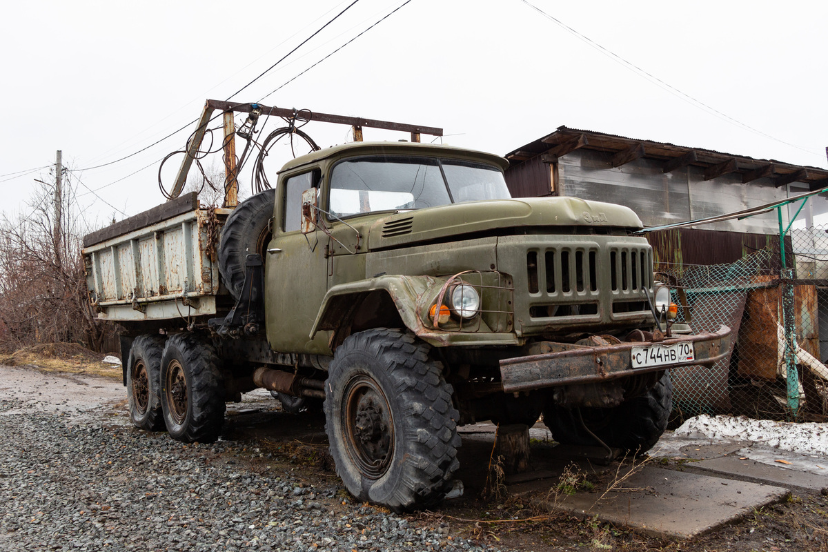 Томская область, № С 744 НВ 70 — ЗИЛ-131Н (УАМЗ)