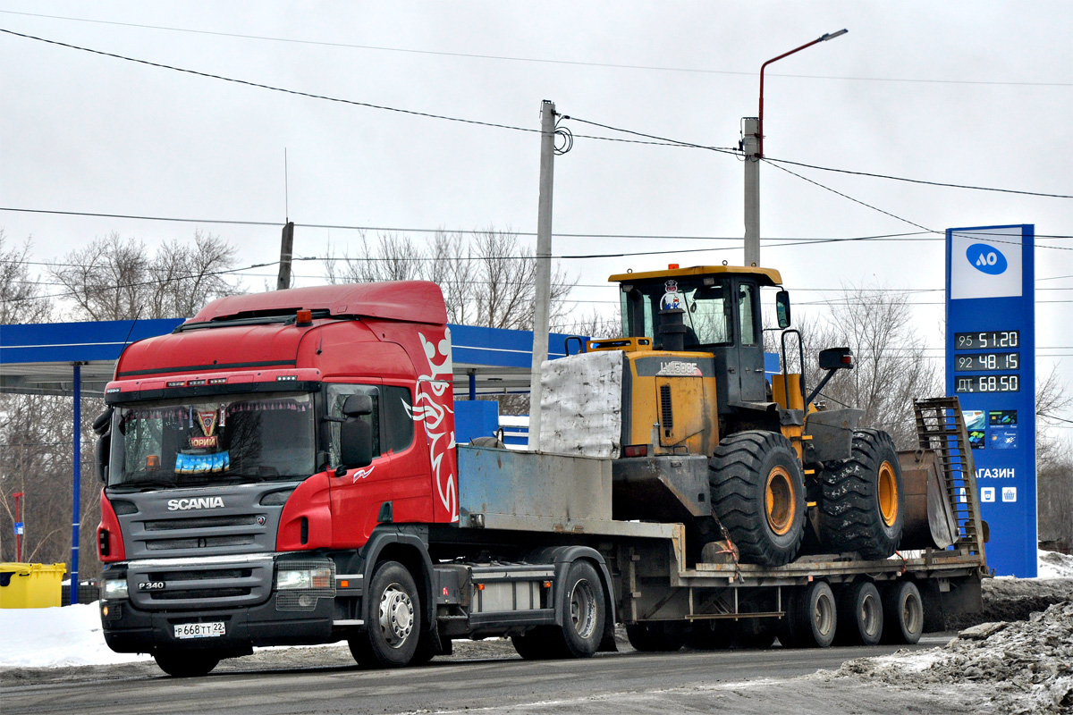 Алтайский край, № Р 668 ТТ 22 — Scania ('2011) P340